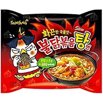 激辛 ブルダック 炒め湯麺 プルタク サムヤン 三養 SAMYANG　2袋 Amazon.co.jp: SAMYANG(サムヤン) ブルダック炒め湯麺 145g×5袋 : 食品